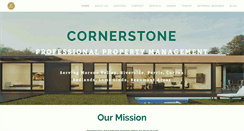 Desktop Screenshot of cornerstoneppm.com